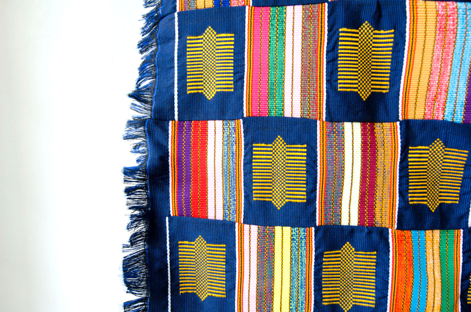 AFRICA BY DESIGN Bob_Grandy_Ghana_Kente Textile Master Weaver