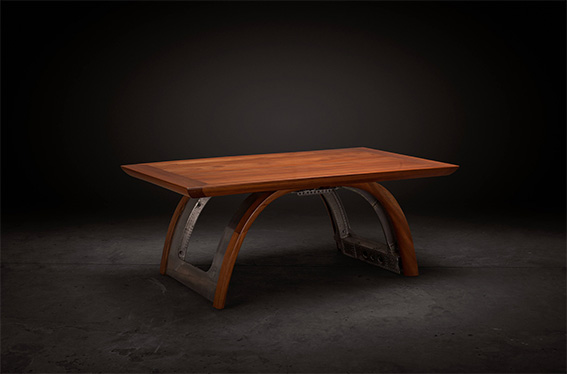 Sky Decor Gikosh Aviation Art Fiscal Shrike Conference Table, Furniture Design Made in Kenya