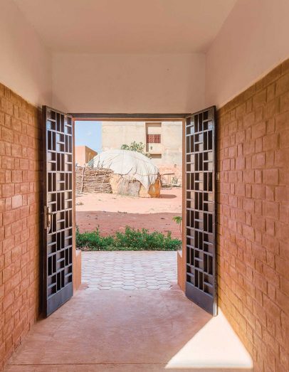Entry passageway united 4 design Mariam Kamara Niger Architect African Architecture