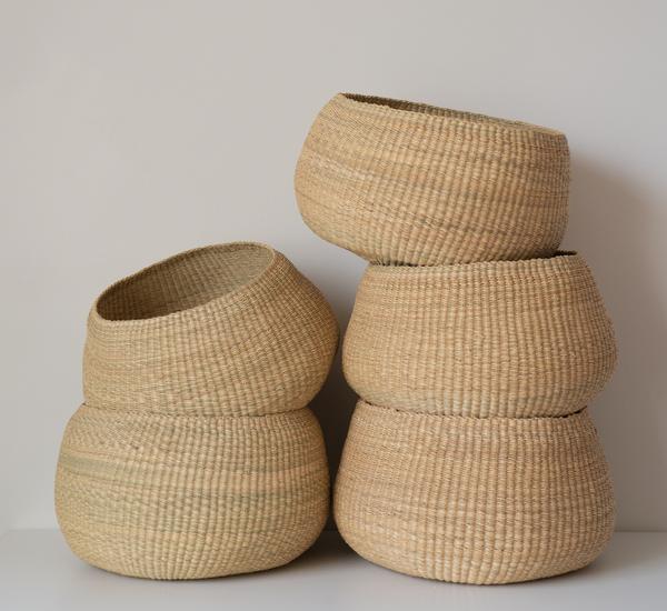 Simply Stylish Baskets Handwoven in Ghana - atelier 55 - The Curator of ...