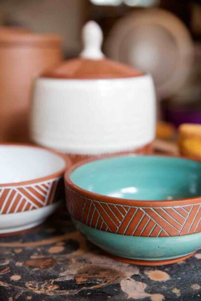 Pottery bowls By Osa Atoe